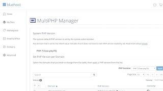 How To Upgrade PHP Version In Bluehost?