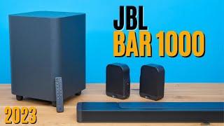 JBL BAR 1000 2024 | Best 7.1.4-Channel soundbar with Detachable Surround Speakers