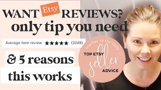 ⭐⭐⭐⭐⭐ HOW TO GET THOUSANDS of ETSY REVIEWS | How to get your ETSY FIRST REVIEW