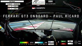 Paul Ricard 2023 Onboard - Ferrari 488 GT3 Evo