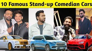 Top 10 Indian Standup Comedians Car Collection| Kapil Sharma, Zakir Khan, Munawar Faruqui