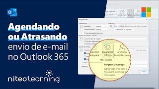 Como AGENDAR O ENVIO DE E-MAIL no OUTLOOK 365