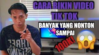 Cara Supaya Video Tik Tok Banyak yang Nonton ||Menambah View Tiktok 100k.