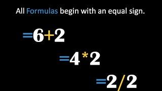 Excel 2007: Formulas