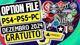 PES 21 OPTION FILE eFootball2021 PARA PS4/PS5/PC DEZEMBRO 2024 100% GRATUITO LEIA A DESCRIÇÃO