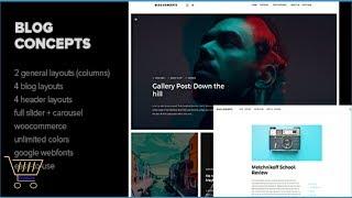 Blog Concepts - Minimalist WordPress Theme for your Blog / Magazine Website