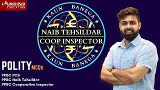 PPSC Naib Tehsildar & Cooperative Inspector 2021 | PPSC Recruitment 2021 | Polity | LaunchPad Punjab