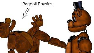 [Dc2/FNaF] Ragdoll Physics part 2: Spring-Trap Um-Coelho-Do-Futuro vs @gooddynoname