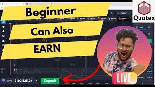 How To Earn Money As A Beginner | Quotex Sureshot Strategy | Quotex |