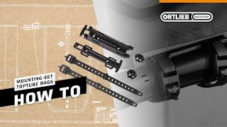 ORTLIEB How-To | Mounting-Set Toptube Bags