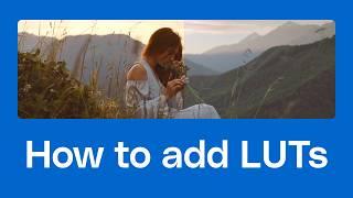 How to add LUTs in Premiere Pro (Tutorial)