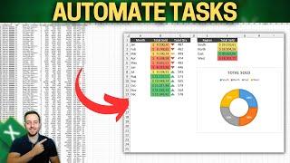 Automate Tasks in Excel with MACROS | How to Save Time with Repetitive Tasks