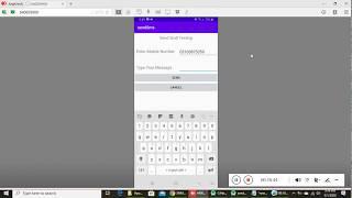 How to Create Simple SMS Sender Messaging App in Android Studio