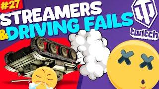 #27 Streamers & Driving Fails | World of Tanks Funny moments