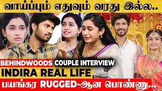 Indira Serial PairAkshay Kamal, Fouzee Couple Interview ️ "DADA-க்கு அப்றம்..வாய்ப்பு கிடைக்காம.."