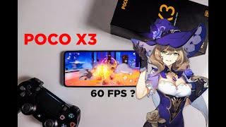 POCO x3 Unboxing & Genshin impact Gameplay with screen  recording, Battery Drain 