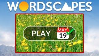 Wordscapes Daily Puzzle May 19, 2024