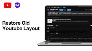How To Restore Old Youtube Layout 2024 | Change Youtube Layout Back To Normal (FULL GUIDE)