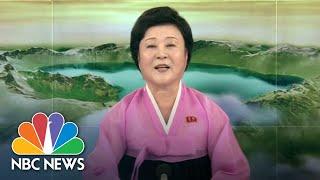 North Korean TV Hails President Donald Trump’s Decision To Ax War Games | NBC News