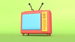 Cartoon TV Modeling in Cinema 4D Tutorial