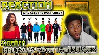 ABSOLUTE CHAOS | SIDEMEN BRUTALLY RATE THEMSELVES [REACTION] | MLC Njiesv2