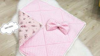 Babynest Swaddle Quilt Sewing Video | How to Make a Baby Quilt? 