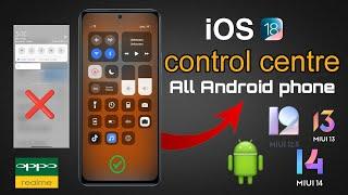 ios control center android . how to get ios control center on android