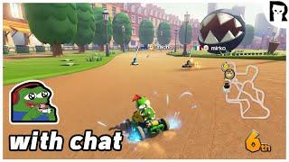 Lirik plays Mario Kart 8 Deluxe