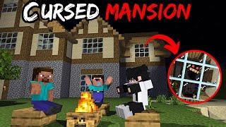 MINECRAFT CURSED MANSION  ! Horror video in hindi