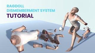 TUTORIAL ragdoll dismemberment system | Unity