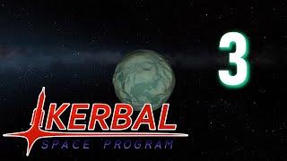 Полёт на Минмус, связь и много науки! | Kerbal Space Program №3