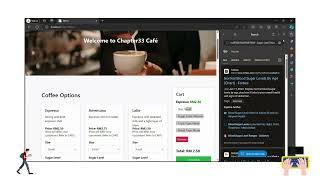 Chapter33 Café Web Application Demo | ASP.NET Project Using RAD Methodology | Group 7