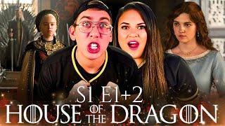 The Heirs of the Dragon & The Rogue Prince [HOTD 1x1 1x2] HOUSE OF THE DRAGON REACTION [1x1 1x2]