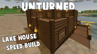 Unturned Timelapse Base Build | Epic Lakehouse