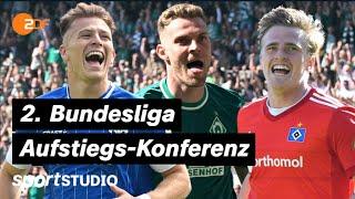 Dramatische Aufstiegs-Konferenz 2021/22 | 2. Bundesliga, 34. Spieltag | sportstudio