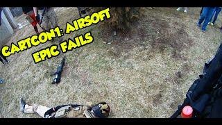 Airsoft Fails Compilation|Cartcon1 Airsoft| 2/28/15