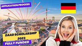 STUDY IN GERMANY | DAAD SCHOLARSHIP IN GERMANY 2023 | FULLY FUNDED