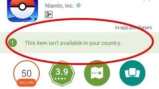 Fix - This Item Isn't Available in Your Country (Google Play)