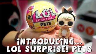 New LOL Surprise! PETS! First Look! Amy Jo unveils new LOL Surprise Pets in New York City