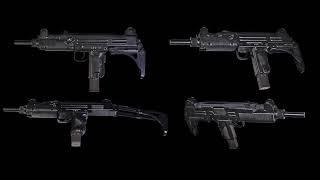 UZI Machine Pistol Sound 1 Hour Full Auto Shots Sound