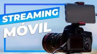 🟠 Hacer STREAMING con el MÓVIL y CUALQUIER CÁMARA Reflex o Profesional | mochila 4G 5G | Omnistream