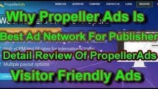 Best Ad Network For Publishers High eCPM Visitors Friendly Ads