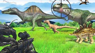 Dinosaur Hunter 2021 - Escape or Shoot,Choice Your Android Gameplay | Dino Hunt