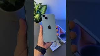 iPhone 14 Plus Blue Unboxing Experience #shorts