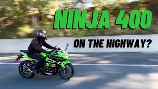 How Is the Ninja 400 on the Highway?