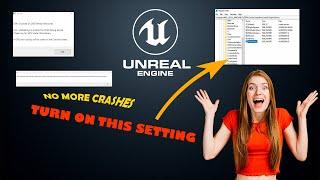 This SETTING will FIX your CRASHING RENDERS (UNREAL ENGINE)