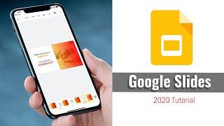 How to use Google Slides on iPhone and Android Tutorial 2020