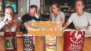 WE TRIED HOT ONES AT HOME W/ DA BOMB (super spicy)