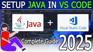 How to Run Java in Visual Studio Code on Windows 10/11 [ 2025 Update ] Java JDK in VSCode