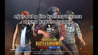 Pubg Mobile,Lite KASMA SORUNU KESİN ÇÖZÜM